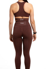 Load image into Gallery viewer, Cutout Sports Bra, Butt-Lift Leggings &amp; Shorts Three-Piece Yoga Set Luxus
